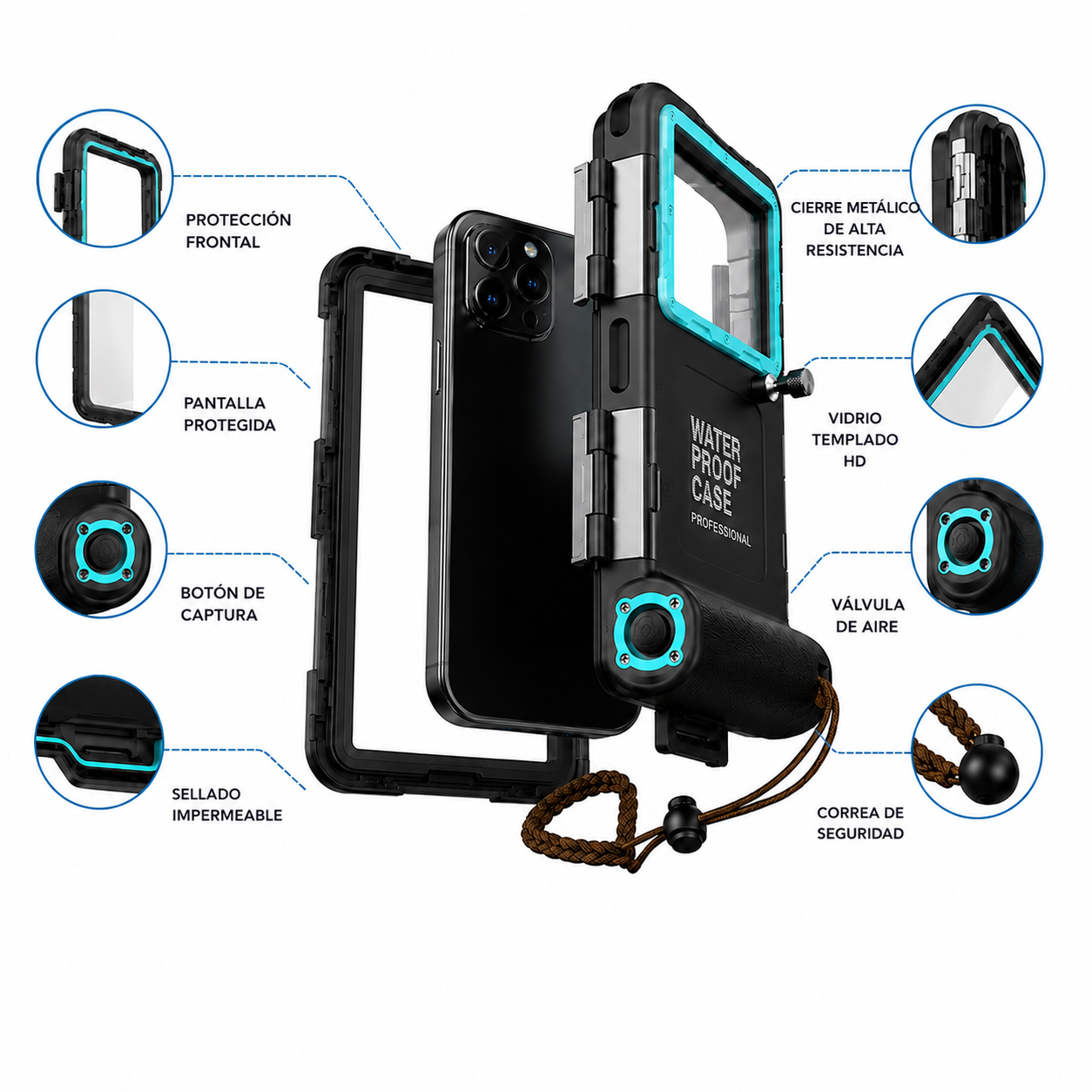 Funda impermeable para móvil